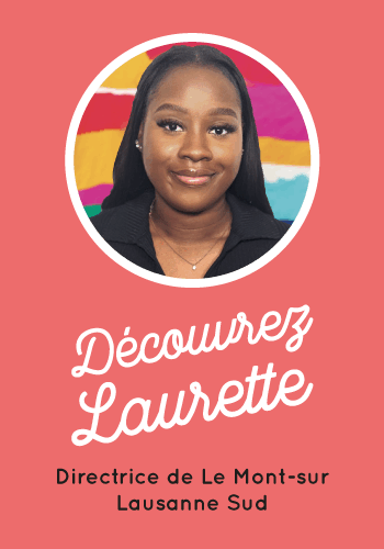 Portrait de Laurette, la directrice de la crèche Little Green House au Mont-sur-Lausanne Sud.